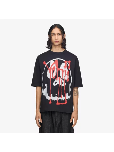 T-shirt Chito Graphic Short Sleeve Tee UNISEX Black L czarna