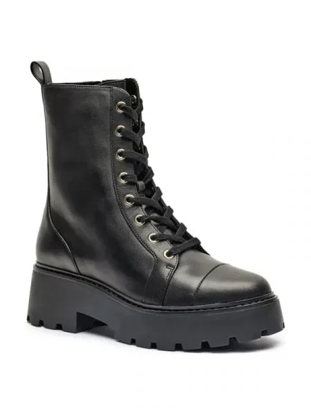 Michael Kors De piele botine BLAKE negru