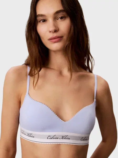 Бралетт Calvin Klein голубой