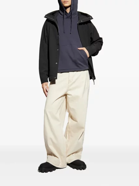 Bluza z kapturem Stone Island z kamieniami niebieska