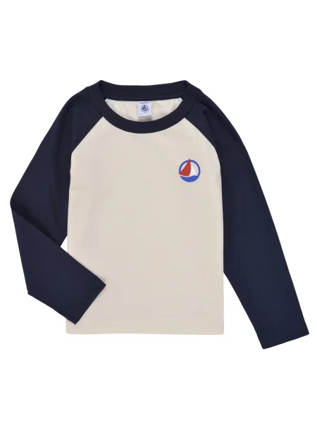 Tricou copii Petit Bateau albastru