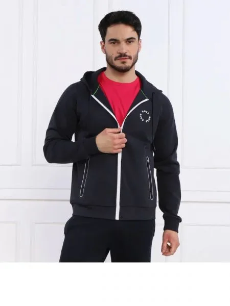 BOSS GREEN Hanorac Saggy 2 verde