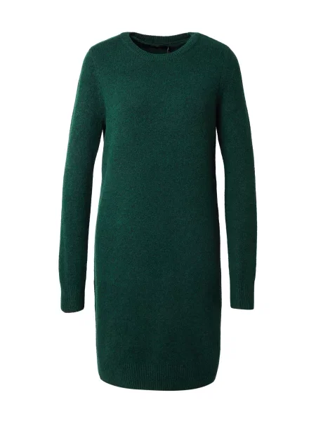 VERO MODA Rochie tricotat VMBOOM smarald verde