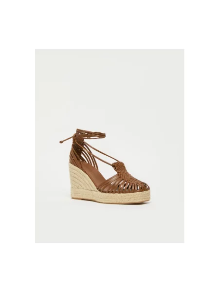 Espadryle Weekend Max Mara brązowe