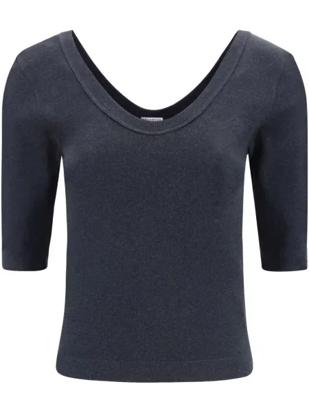 Tricou Brunello Cucinelli gri