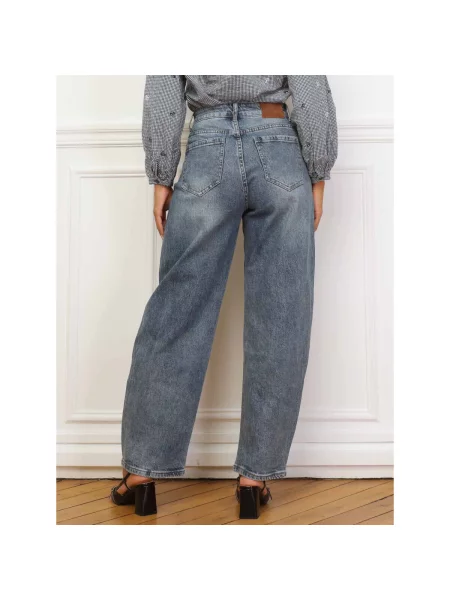 Blugi La Modeuse albastru