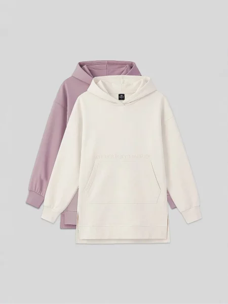 Tommy Life Mikina Sweatshirts starorůžová