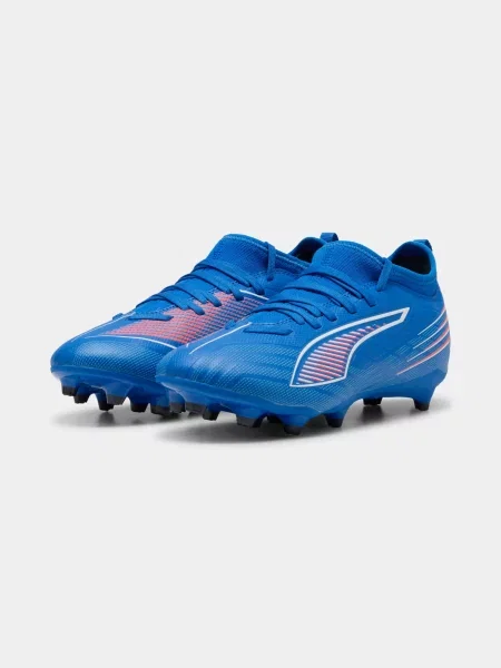 Дитячі Кросівки для спорту PUMA Ultra 6 Match Fg/ag Jr комбінований верх синій