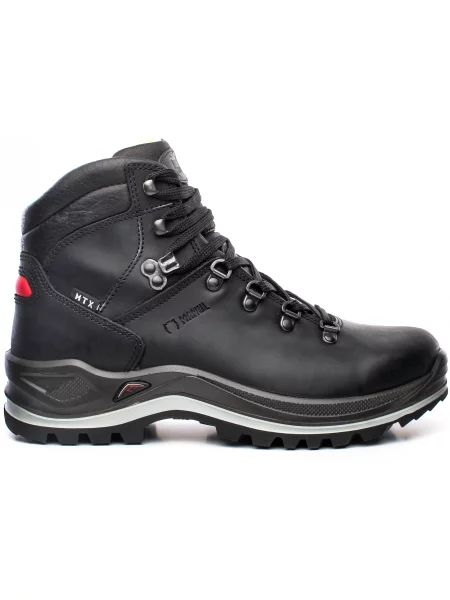 Кожаные ботинки Manul черные