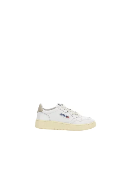Sneakersy Autry skórzane białe