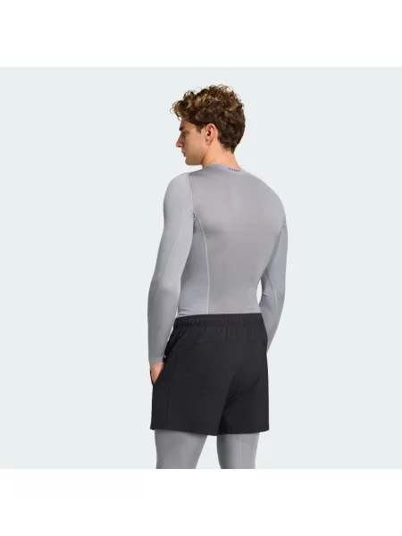 Tričko Techfit Compression Training Long Sleeve šedé