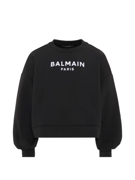 Sweter dziecięcy Balmain czarny