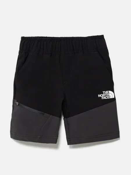 The North Face kraťasy TEEN HIKE SHORT černé