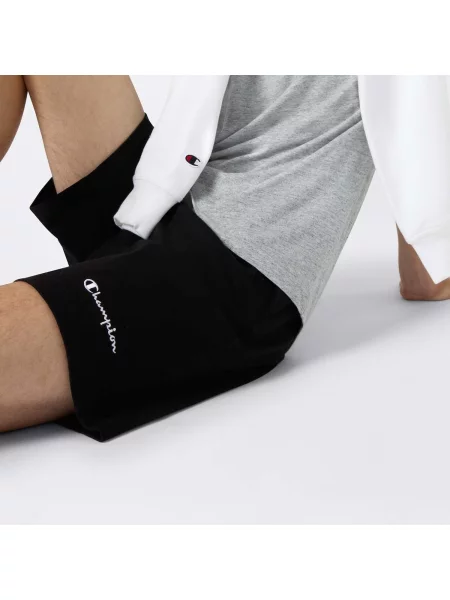 Champion Authentic Athletic Apparel Hlače crna bijela