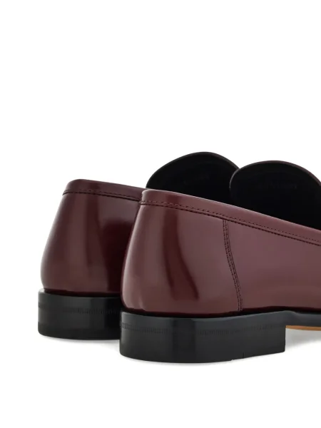 Loafersy Ferragamo červená