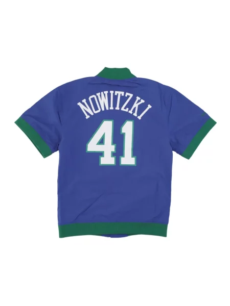 Kurtka Mitchell & Ness niebieska