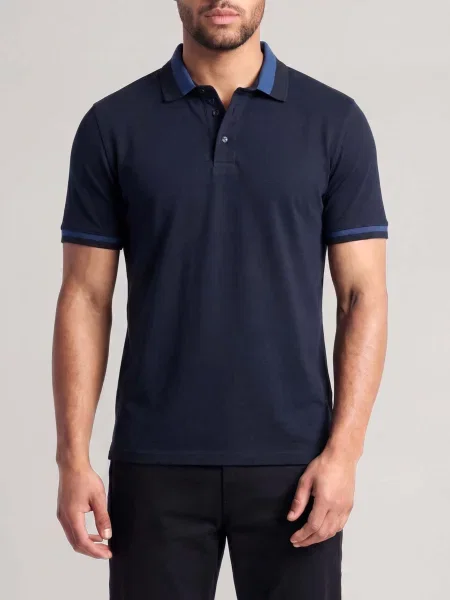 Поло Emporio Armani синее