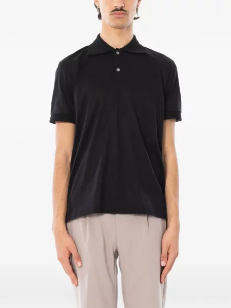 Scurt tricou polo Daniele Fiesoli negru