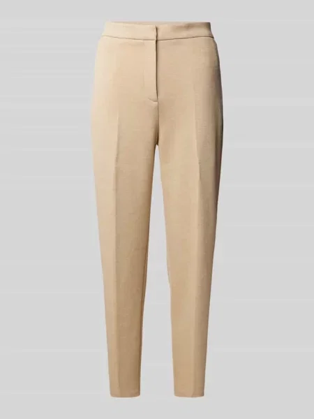 Spodnie materiałowe o kroju slim fit w kant Jake*s Collection
