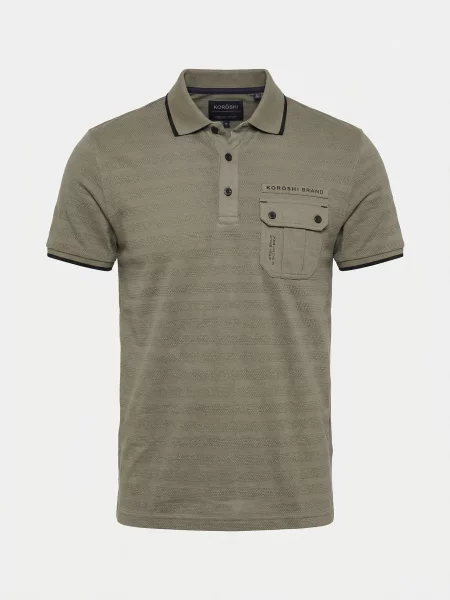 KOROSHI Tricou deschis verde