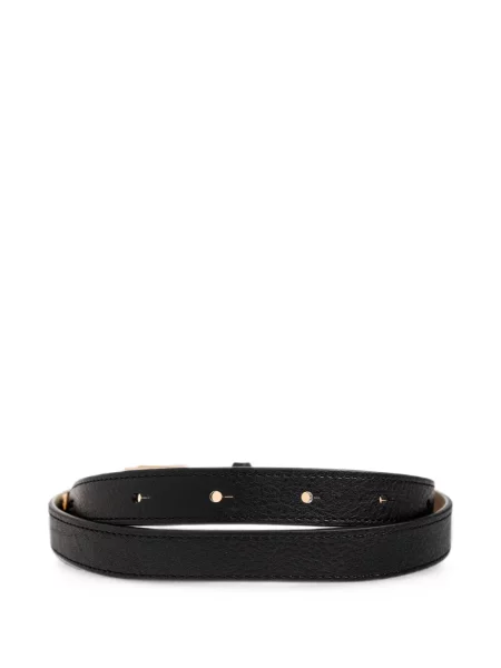Cu centură curea Dsquared2 din piele negru