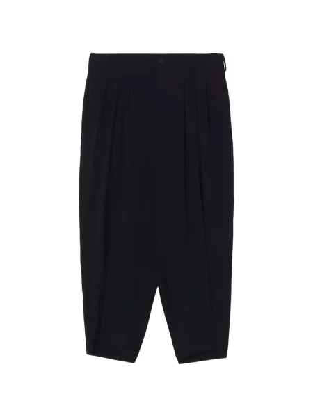 Pantaloni Yohji Yamamoto plisate negru