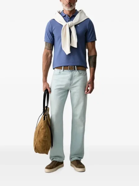 Polo Hackett London με κέντημα μπλε