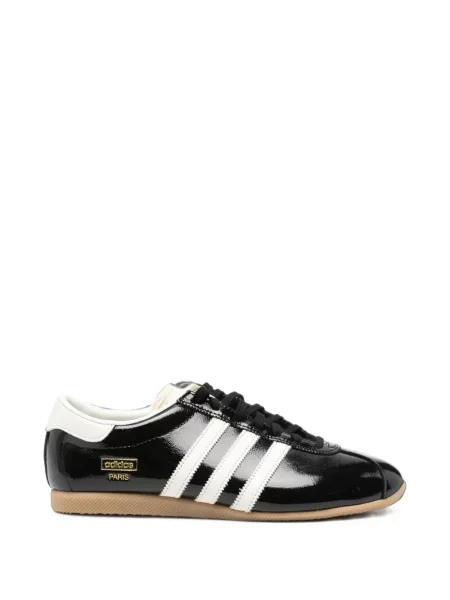 Sneakerși Adidas din piele negru