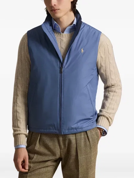 Μικρός κάλτσες Polo Ralph Lauren με κέντημα από ζέρσεϋ μπλε