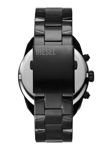 DIESEL Ceas analogic auriu negru