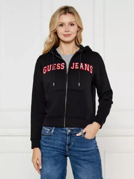 Guess Jeans Hanorac negru