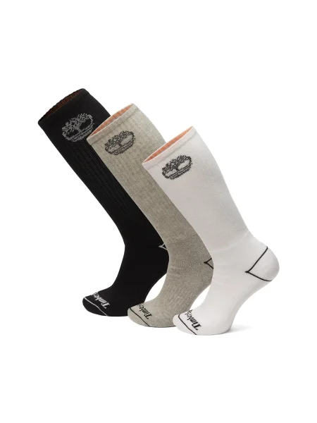 TIMBERLAND Șosete gri / negru alb