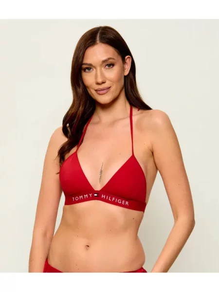 Tommy Hilfiger Underwear Bikini felső tengerészkék fehér piros