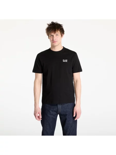 Тениска Emporio Armani Train Logo Series M Tee Ss Black/ White S черно