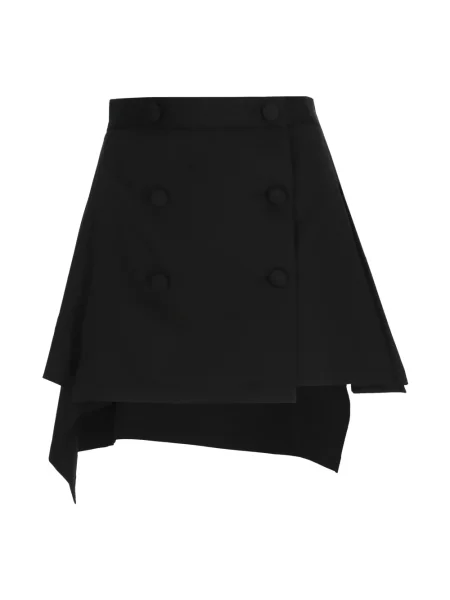 Mała mały spódnica mini Vivienne Westwood wełniana czarna