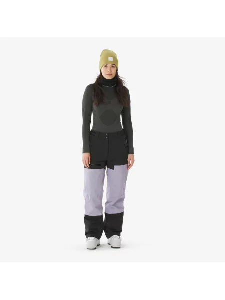 Spodnie narciarskie i snowboardowe Quechua AM czarne