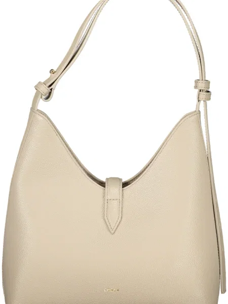 Geanta hobo Furla din piele bej