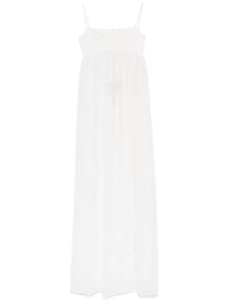 Костюм рокля Jacquemus бяло