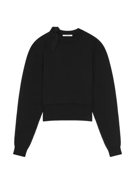 Pulover Givenchy cu funde de lână negru