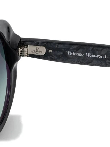 Кръгли слънчеви очила Vivienne Westwood черно