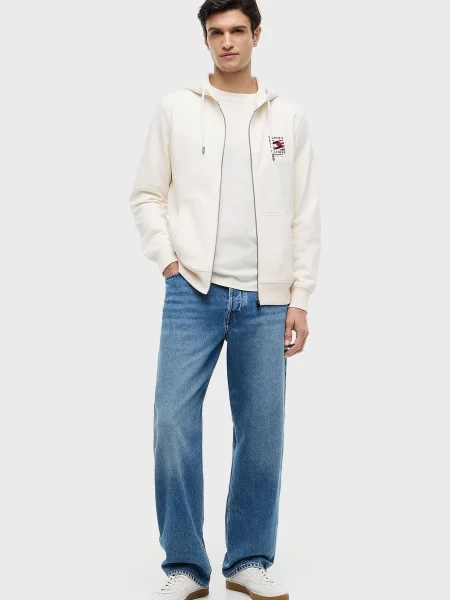 Худи Tommy Hilfiger белое