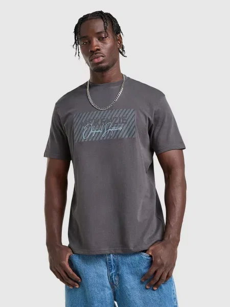 Mckenzie T-Shirt Levy szara