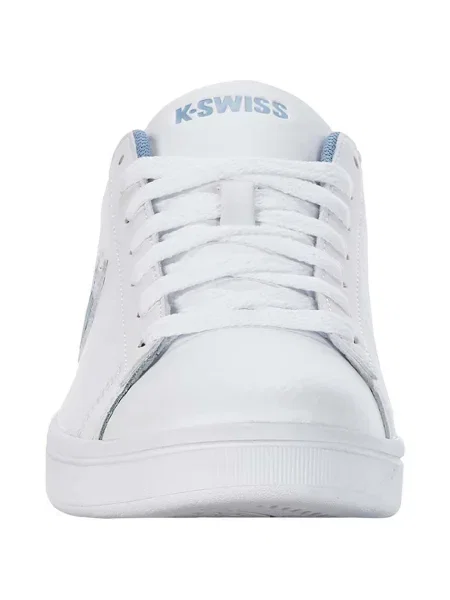 Kožené sneakers boty K-Swiss COURT SHIELD bílá