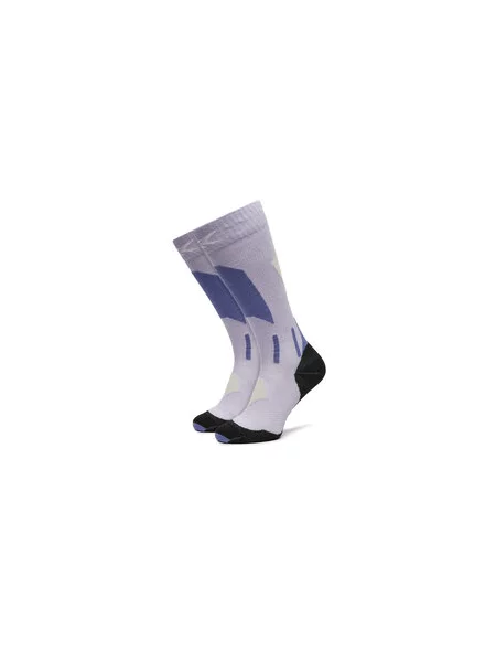 Lyžařské ponožky X-Socks Ski Discover Merino Otc muted lavander/light sand fialové