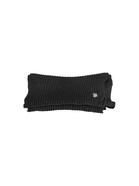 Szal U.s Polo Assn. wełniana czarna