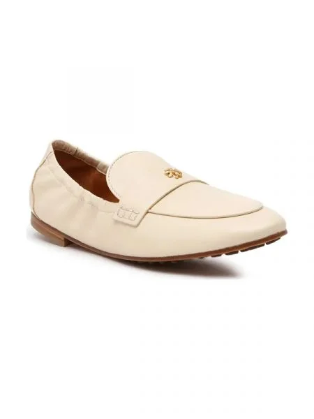 TORY BURCH De piele mocasini bej