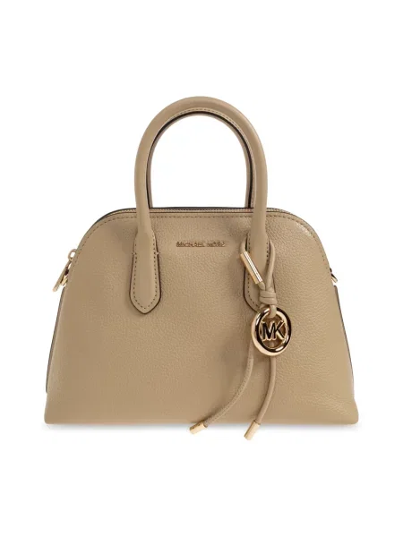 MICHAEL Michael Kors torebka skórzana Freddie beżowa