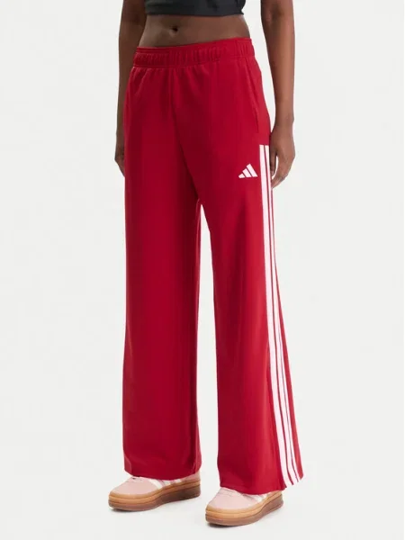 Adidas Pantaloni trening House Of Tiro Wide Leg roșu
