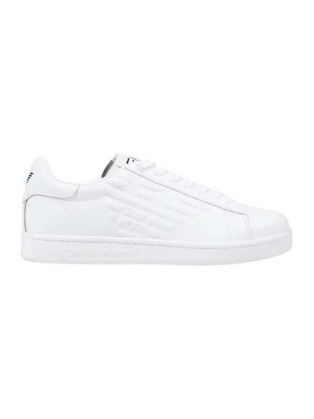Sneakersy Emporio Armani Ea7 z logo białe