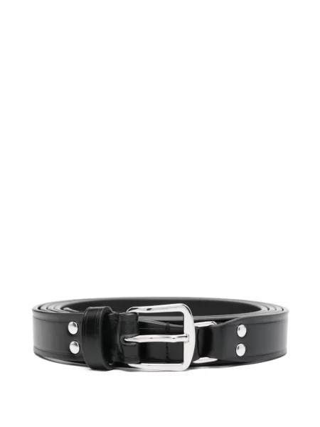Curea Ann Demeulemeester din piele negru